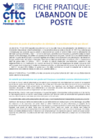 Abandon de poste