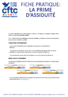 Prime d’assiduité